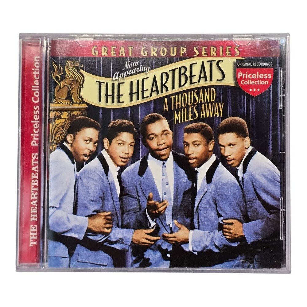 Collectables The Heartbeats A Thousand Miles Away Music CD Great Group Series